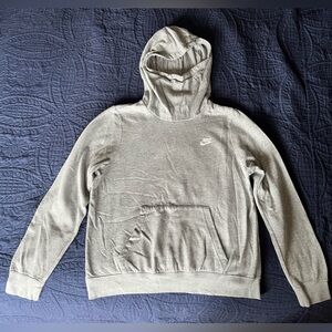 Nike Grey Cowl Neck Hoodie